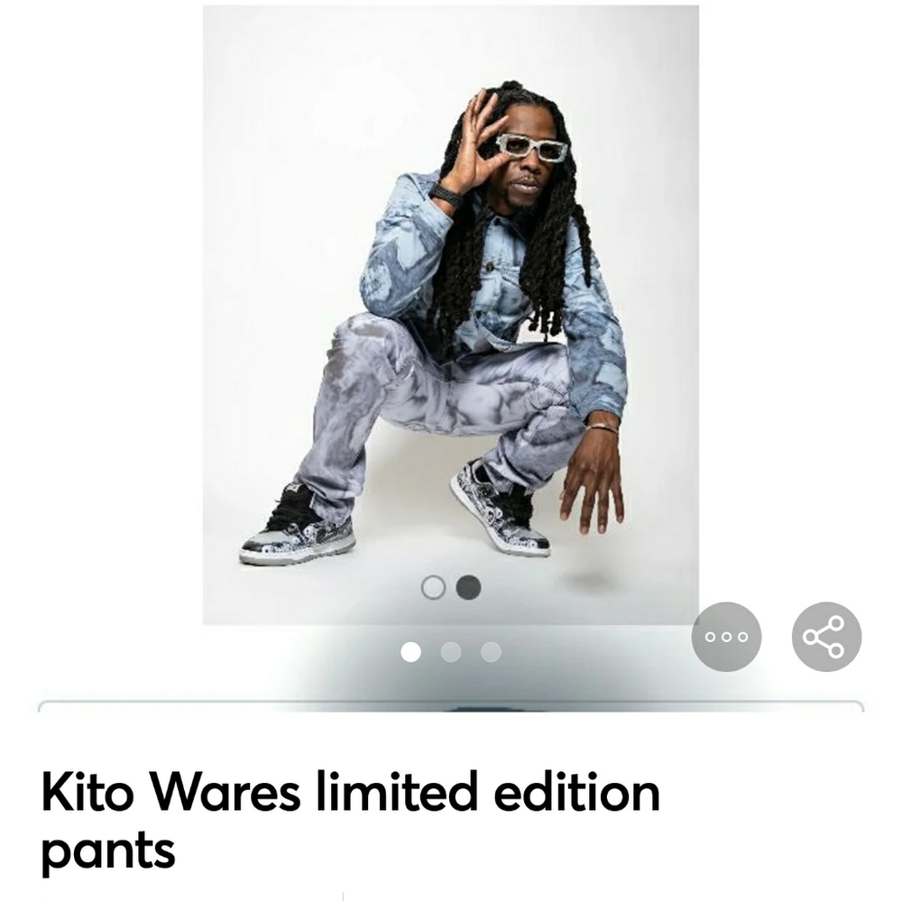 Kito Wares cherub marble pants